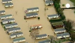 Fortes inondations dans le centre de la Grande-Bretagne