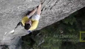 Alex Honnold escalade le Half Dome sans sécurité