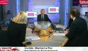 Marine Le Pen : « Les idées qui sont prônées par François Hollande sont profondément néfastes pour notre pays. »