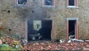 Une explosion détruit une maison à Saint-Pair-sur-Mer