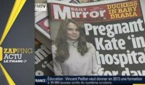 Kate Middleton enceinte : les Anglais ravis mais inquiets