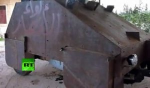 Tank fait maison en Syrie