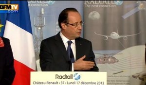 Depardieu : Hollande refuse de "blâmer"