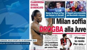 Foot Mercato - La revue de presse - 18 décembre 2012