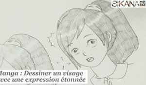 Manga : Dessiner un personnage étonné - HD