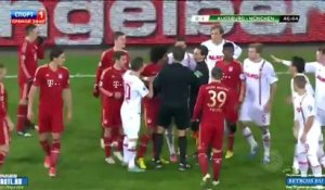 La vidéo de l'expulsion de Franck Ribéry en Coupe d'Allemagne