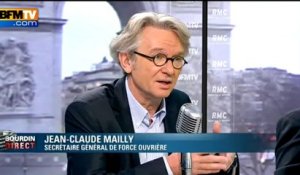 Mailly : "François Hollande n'aurait pas dû parler de compromis historique"