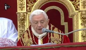 Le message de paix du Pape