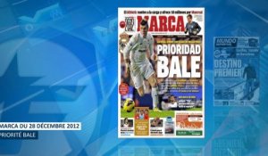 Lucas, Gareth Bale et Drogba au menu de votre revue de presse du 28/12/12 !
