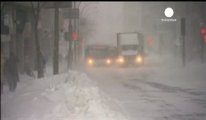L'Est américain et canadien paralysés par la neige