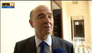 Moscovici : l'amélioration des finances publiques "pas compromise"