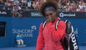 Brisbane - Serena Williams repart fort