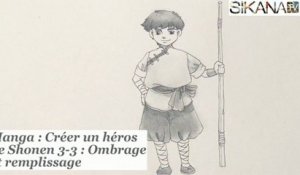 Manga : Créer un héros de Shonen 3-3 - Ombrage et remplissage - HD