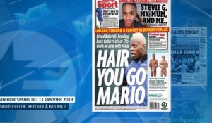 Cristiano Ronaldo, Lucas Moura et Balotelli dans votre revue de presse !