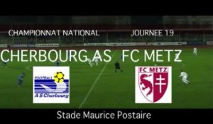 Cherbourg AS FC METZ - le résumé