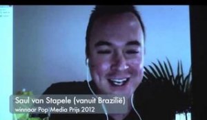 Saul van Stapele wint Pop Media Prijs 2012