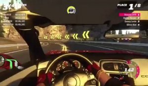 Forza Horizon - Gameplay #7 - Vue intérieure et volant (Corvette)