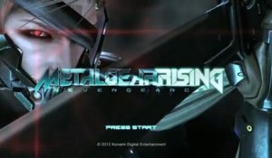 Metal Gear Rising : Revengeance - Bande-annonce #9 : écran titre