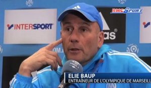 Ligue 1 / Marseille - Baup: "Au football, il faut y croire jusqu'à la dernière minute"