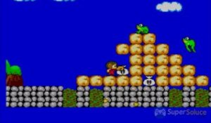 Alex Kidd in Miracle World - Gameplay maison