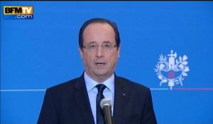 Libération de Florence Cassez : la réaction de François Hollande - 23/01