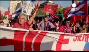 Chili: mobilisation des alter-mondialistes avant un...