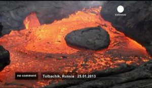 Eruption du volcan Plosky Tolbachik en Russie - no comment