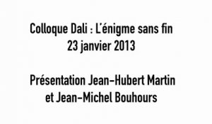 Colloque Dali, l'énigme sans fin - le 23 janvier 2013