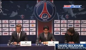 PSG / Beckham, doyen de la Ligue 1 - 31/01