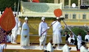 Cambodge : funérailles grandioses pour l'ex-roi Norodom...