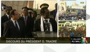 F.Hollande, "le frère de toutes les Maliennes et de tous les Maliens"