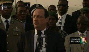 F.Hollande :"oui, nous devions être là"