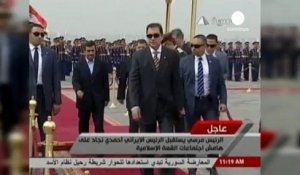 Visite historique de Mahmoud Ahmadinejad au Caire