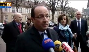 Hollande : "Je me rendrai en Tunisie car c'est un exemple des printemps arabes" - 05/02
