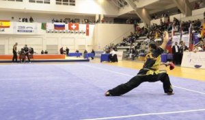 Open de France de Wushu Sportif 2012 / Léo Benouaich - daoshu masculin seniors