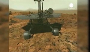 Premier forage du robot Curiosity sur Mars
