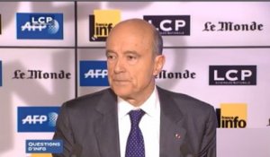 Questions d’info : Alain Juppé, ancien ministre des Affaires étrangères et Maire de Bordeaux