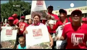 Santé de Chavez: le gouvernement parle d'une "tendance...