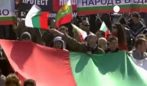 Les Bulgares dans la rue contre la corruption et la...