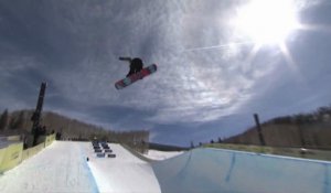 Snowboard - Kelly Clarks winning run at the Burton US Open 2013 - Halfpipe World Snowboard Tour Champion