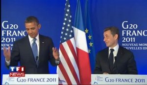 Obama tacle Sarkozy sur son physique