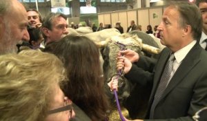 [Reportage] Le président du Sénat en visite au salon de l'agriculture