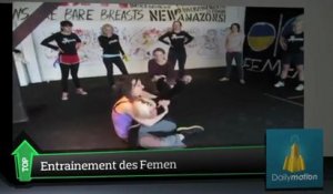 Top Média : L’entrainement des Femen captive les internautes