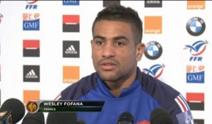 XV de France - Fofana : "Gagner est une question de fierté"