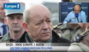 Le Drian : "Les forces françaises ont vraiment la pêche"