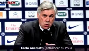 Ancelotti : "Ca ne sera pas facile"