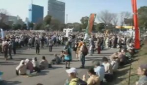 Manifestation antinucléaire à Tokyo avant le 2e anniversaire de Fukushima