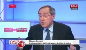 Claude Guéant : "Manuel Valls a un discours mais pas de résultats"