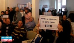 Les défenseurs du cinéma Eden s'invitent au conseil municipal