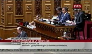 SEANCE, Proposition de loi relative à l'instauration du 27 mai comme journée nationale de la Résistance